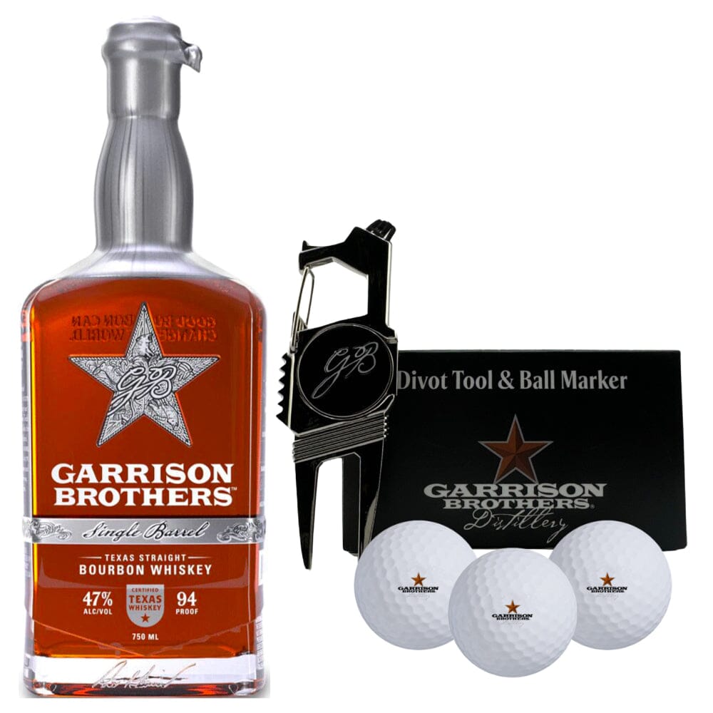 Garrison Brothers Single Barrel Golf Lover’s Gift Set
