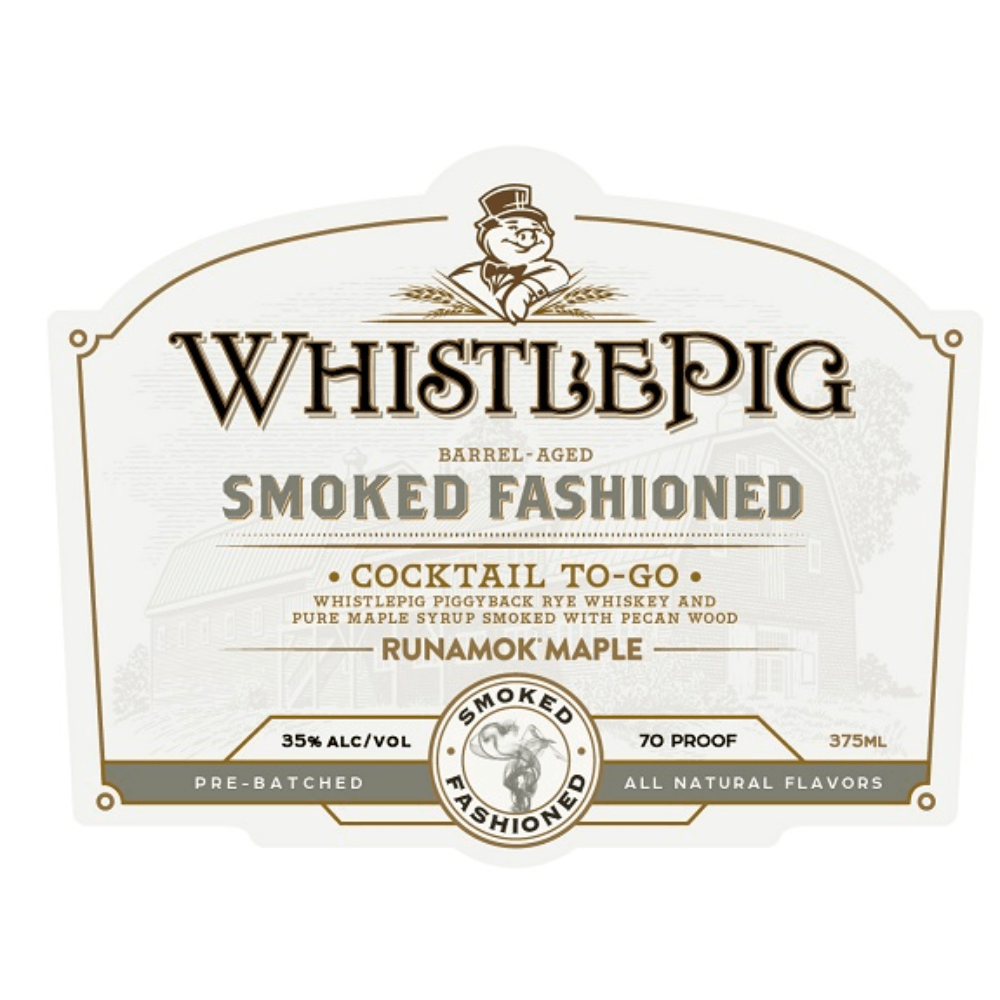 WhistlePig Smoked Fashioned Cocktail To-Go